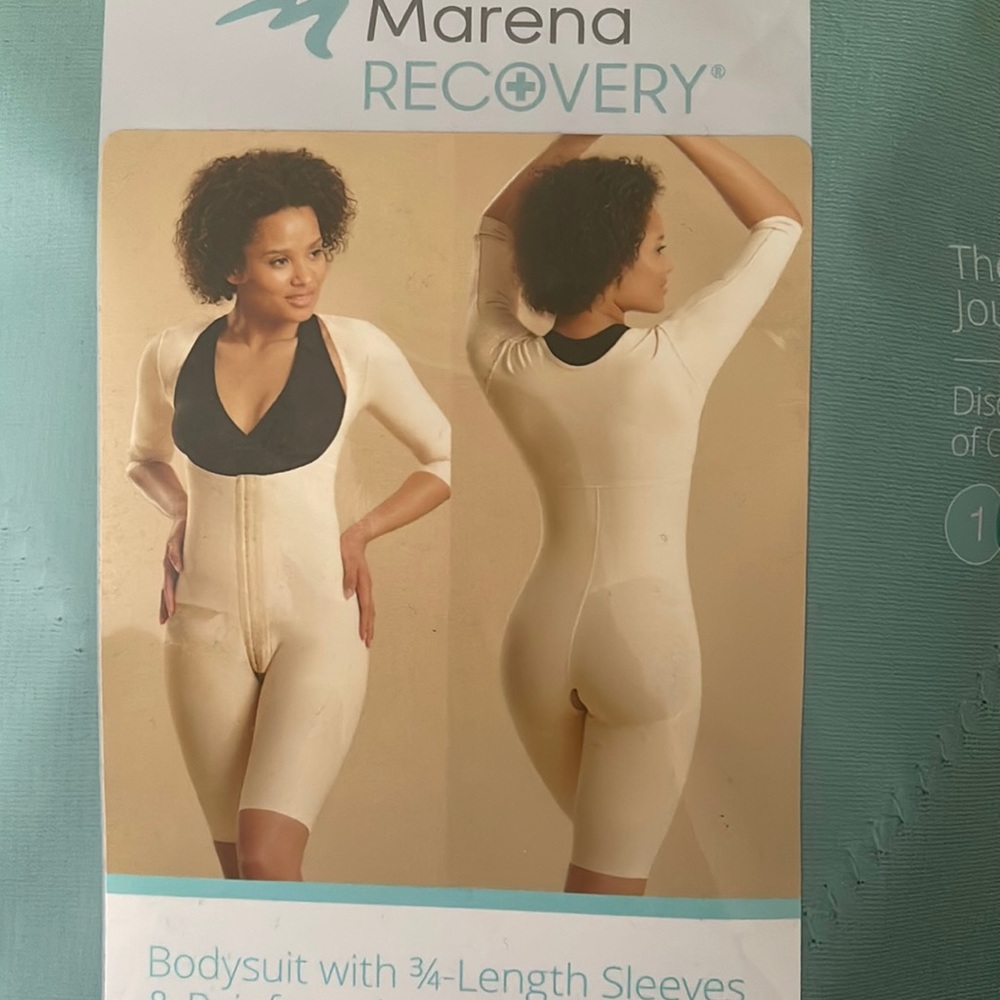 Marena recovery bodysuit faja style FBHRSSM black